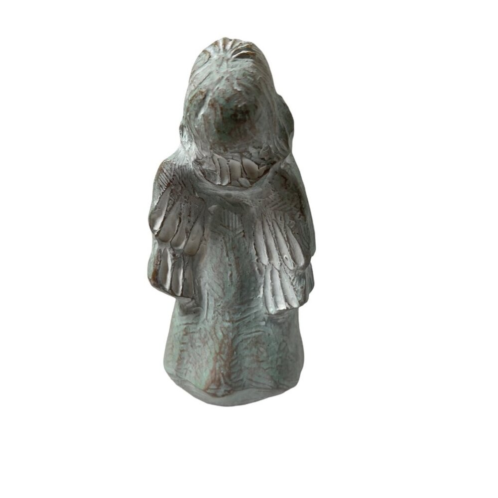 Isabel Bloom 2007 Rejoice Angel Faux Patina Sculpture Figurine Retired - Picture 3 of 7